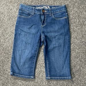 *GapKids 1969 Dark Wash Bermuda Shorts Size 10